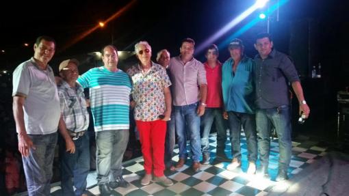 Deputado Marquinho Viana continua com prefeitos aliados inaugurando obras 